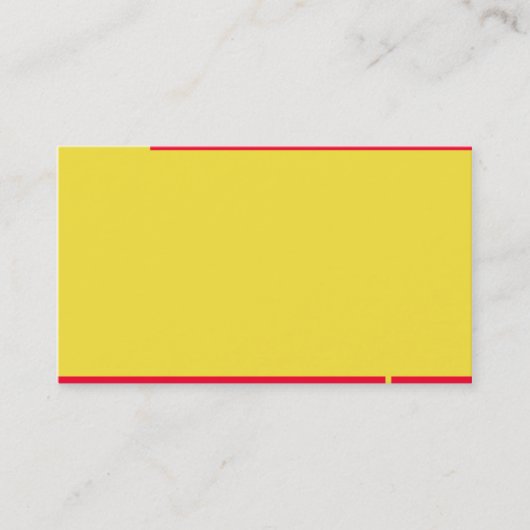 standaard visitekaartje (Voorkant)