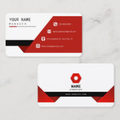 Standaard Visitekaartje (Voorkant / Achterkant)