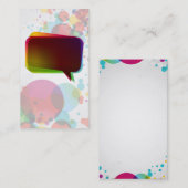 standaard visitekaartje (Voorkant / Achterkant)