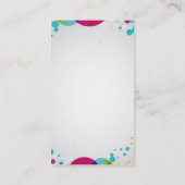 standaard visitekaartje (Achterkant)