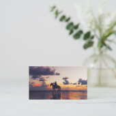 Standaard Visitekaartje 3,5 x 2,0 inch (Staand voorkant)