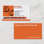 Standaard Visitekaartje Design-2 (Voorkant / Achterkant)