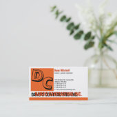 Standaard Visitekaartje Design-2 (Staand voorkant)