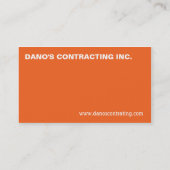 Standaard Visitekaartje Design-2 (Achterkant)