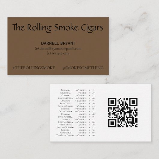 Standaard Visitekaartje TRS (Voorkant / Achterkant)