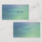 ***Standaard voor noordelijke lichten, 3,5 x 2,0 i Visitekaartje (Voorkant / Achterkant)