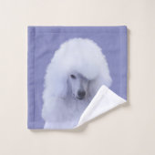 Standaard Wit-kleurenschilderen - Oorspronkelijke  Bad Handdoek (Wasdoekje)