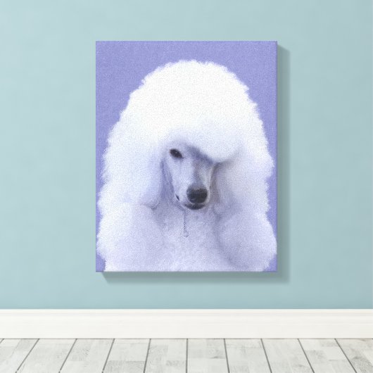 Standaard Wit-kleurenschilderen - Oorspronkelijke  Canvas Afdruk (Insitu (Houten vloer))