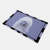 Standaard Wit-kleurenschilderen - Oorspronkelijke  Deurmat (Schuin)