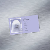 Standaard Wit-kleurenschilderen - Oorspronkelijke Magnetisch Visitekaartje (Voorbeeld)