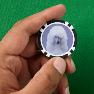 Standaard Wit-kleurenschilderen - Oorspronkelijke Poker Chips