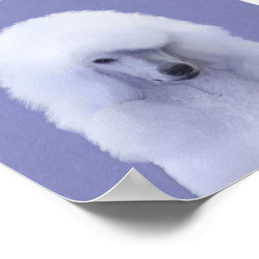 Standaard Wit-kleurenschilderen - Oorspronkelijke  Poster (Hoek)