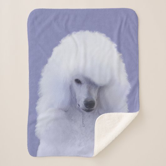 Standaard Wit-kleurenschilderen - Oorspronkelijke  Sherpa Deken (Voorkant)
