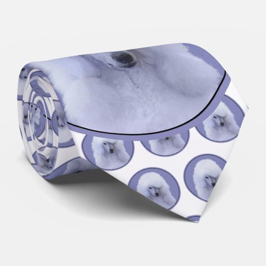 Standaard Wit-kleurenschilderen - Oorspronkelijke  Stropdas (Opgerold)