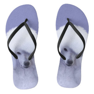 Standaard Wit-kleurenschilderen - Oorspronkelijke  Teenslippers