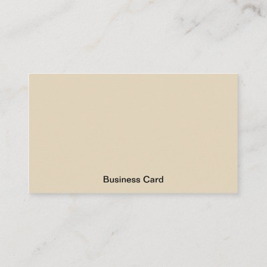 Standaard wit visitekaartje (Achterkant)