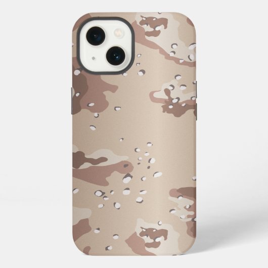 Standaard Woestijn Camo iPhone Hoesje (Achterkant)
