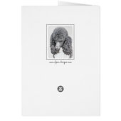 Standaard zwart-witschilderwerk met wieltjes (Achterkant)