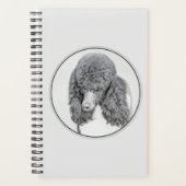 Standaard zwart-witschilderwerk met wieltjes planner (Voorkant)