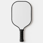 Standaard zwarte kleur gepersonaliseerd  pickleball paddle (Voorkant)