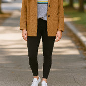 Standaard zwarte Leggings met een gemiddeld gewich