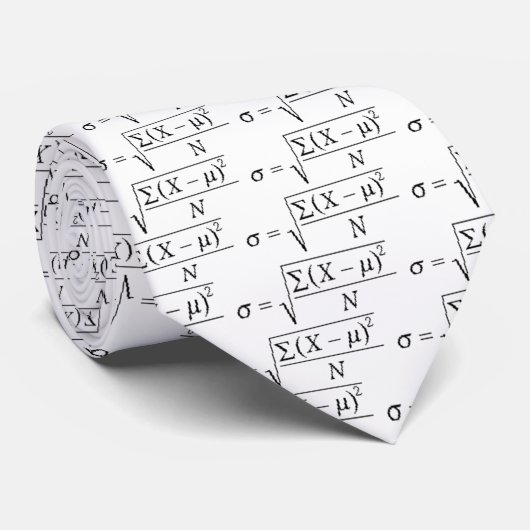 Standaardafwijking Stropdas (Opgerold)