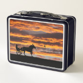 Standaardbox met draaiend paard voor racegebruik (Achterkant)