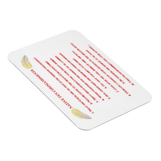 Standaardcommando's Flexible Photo Magnet Magneet (Rechterzijde)