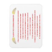 Standaardcommando's Flexible Photo Magnet Magneet (Verticaal)