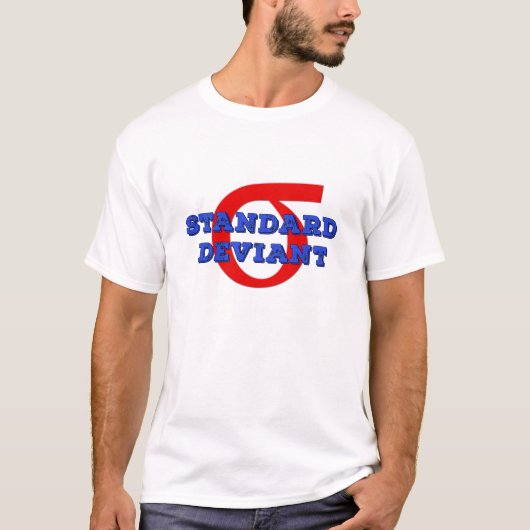 Standaarddeviant T-shirt (Voorkant)