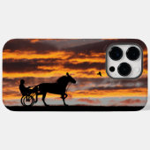Standaarddraagtas voor racepaardencellen met rotat Case-Mate iPhone case (Achterkant (horizontaal))
