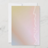 Standaardgrootte Birthday Kaart, pastel Altra (Achterkant)