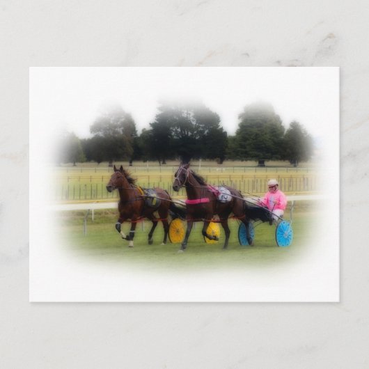 Standaardindelingen op het Racetrack Briefkaart (Voorkant)