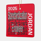Standaardisatie Engineer Buitengewone CUSTOM Keramisch Ornament (Links)