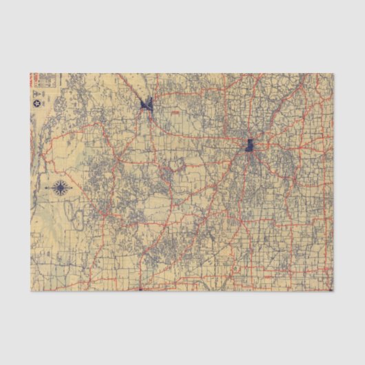 Standaardkaart Minnesota Tissuepapier (Voorkant)