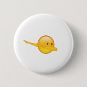 Standaardknop Dab emoji Ronde Button 5,7 Cm (Voorkant)