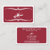 standaardkreeft (aanpasbare kleur) visitekaartje (Voorkant / Achterkant)