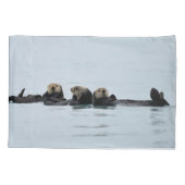 StandaardKussensloop van otters Kussensloop (Achterkant-Links)