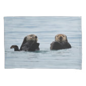 StandaardKussensloop van otters Kussensloop (Voorkant-Links)