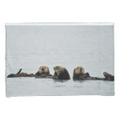 StandaardKussensloop van otters Kussensloop (Voorkant-Rechts)