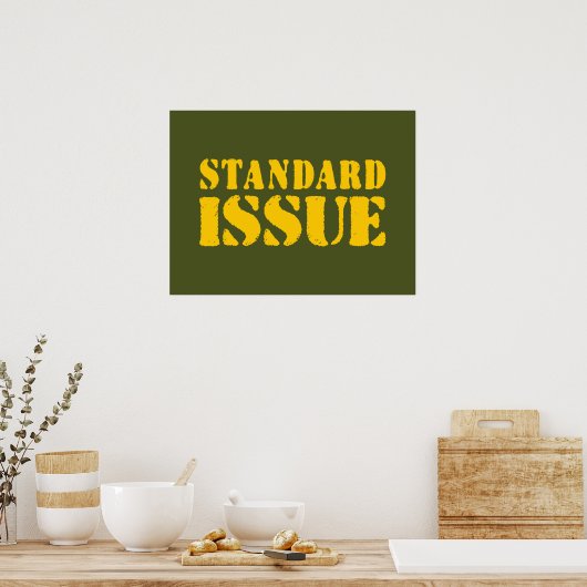 STANDAARDKWESTIE POSTER (Keuken)