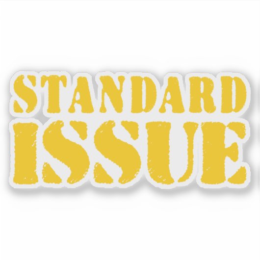 STANDAARDKWESTIE STICKER (Voorkant)