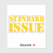 STANDAARDKWESTIE STICKER (Vel)