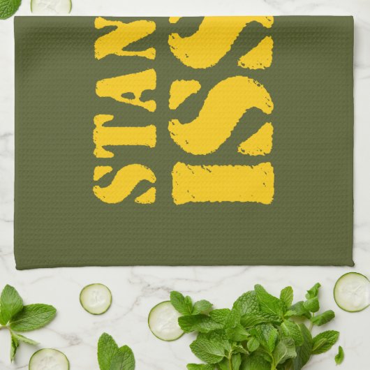 STANDAARDKWESTIE THEEDOEK (Gevouwen)