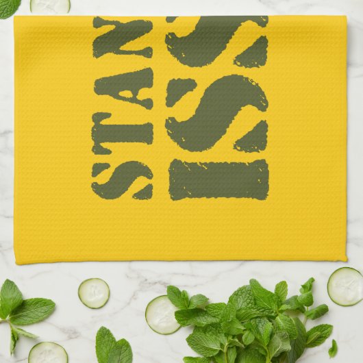 STANDAARDKWESTIE THEEDOEK (Gevouwen)