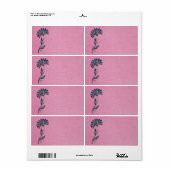 Standaardlabel, 3,5 x 2,0-inch Visitekaartje Etiket (Full Sheet)