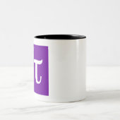 Standaardmodel (tau) tweekleurige koffiemok (Center)