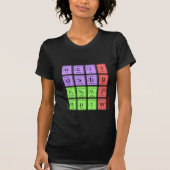 Standaardmodel van elementaire deeltjes t-shirt (Voorkant)