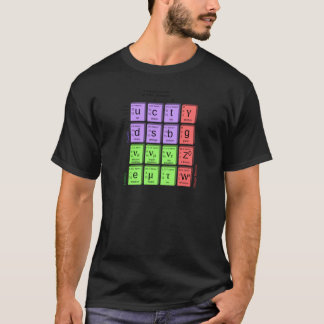 Standaardmodel van elementaire deeltjes t-shirt