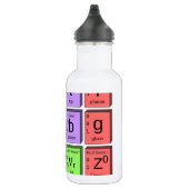 Standaardmodel van elementaire deeltjes waterfles (Rechts)